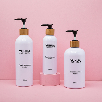 de Plastic Verpakkende Flessen van 250ml 480ml 500ml voor Shampoo