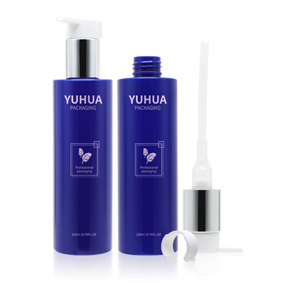 Shampoo200ml Blauwe Plastic Verpakkende Flessen met Pomp