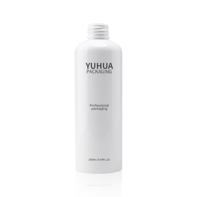 200ml 250ml ontruimen de plastic van het HUISDIEREN witte eco van vruchtensapflessen vriendschappelijke kosmetische containers