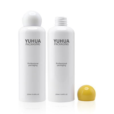 200ml 250ml ontruimen de plastic van het HUISDIEREN witte eco van vruchtensapflessen vriendschappelijke kosmetische containers