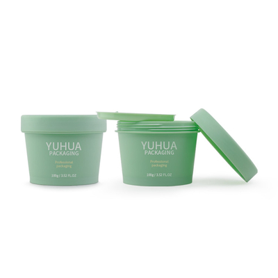 100g de plastic Verpakkende Kruiken met Flip Cap-HUISDIER Materieel Wit GLB recycleerden Plastic Container