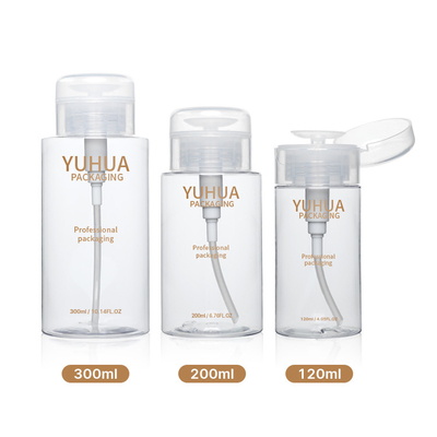 ontruimen de de Make-up Plastic Verpakkende Flessen van 200ml 300ml de Fles van het de Lossingshuisdier van de Perspomp