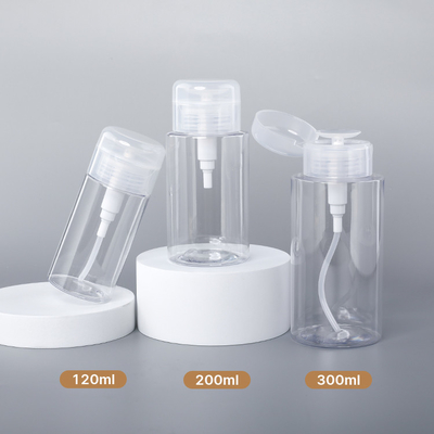 ontruimen de de Make-up Plastic Verpakkende Flessen van 200ml 300ml de Fles van het de Lossingshuisdier van de Perspomp
