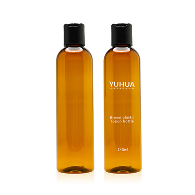 PET 240 ml plastic shampoofles Eco-vriendelijke body wash lotion fles