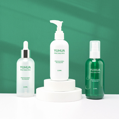 Van de het Druppelbuisjefles van 120ML 150ml Groene Plastic van de de Serigrafiedruk de Lotionroom Verpakking