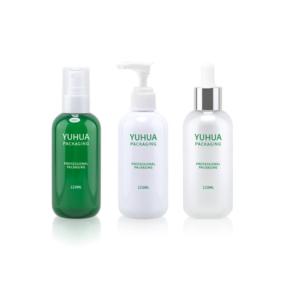 Van de het Druppelbuisjefles van 120ML 150ml Groene Plastic van de de Serigrafiedruk de Lotionroom Verpakking
