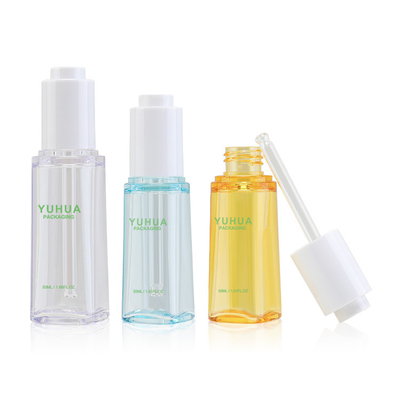 Fles van het de Douanepetg de Plastic Serum van 30ml 50ml met Druppelbuisje GLB