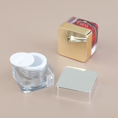 Kruik van de de Roompot van 5g 10g de Acryl Vierkante voor Skincare-Verpakking