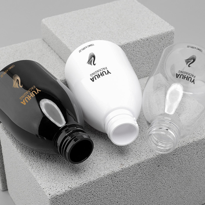 120ml van de de Flessentrekker van de schoonheidsluxe Plastic de Nevel Zwarte Blauwe Parel 24/410