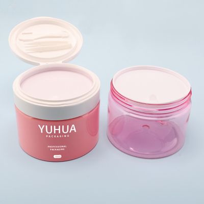 MSDS-de Make-uptoner van HUISDIERENflip top cosmetic jar for Katoenen Stootkussens
