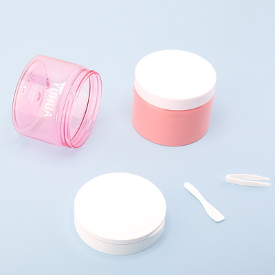 360G het plastic Verpakkende Lichaam schrobt Kruik met het Embleem van de Lepeldouane