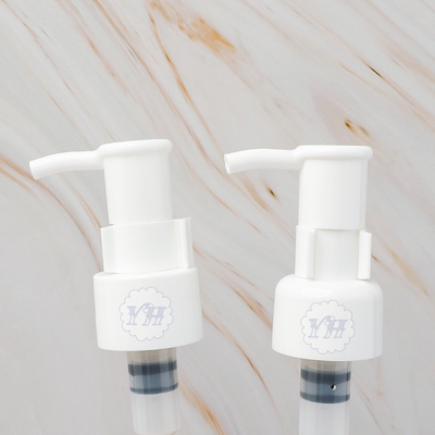 Aangepaste logo-cilinder PETG-lotionpompfles voor cosmetische verpakkingen
