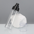 Cylinder Round Shape Plastic Spray Bottle 120ml 150ml For Essence Toner
