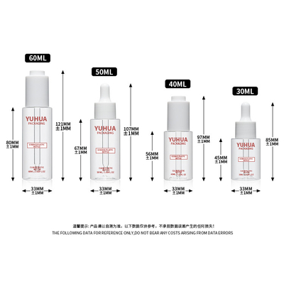 van het de Make-upserum van 30ml 40ml 50ml 60ml Plastic de Lotionfles voor Kosmetische Verpakking