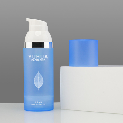 Vriendschappelijke Plastic de Lotionfles van 30 50 75ml Eco met Pomp Zonder lucht