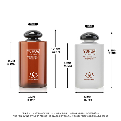 Navulbare Lege de Shampooflessen 250ml 300ml van de Lichaamswas