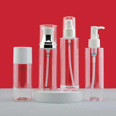 Goede prijs. Duurzame 200 ml schroefkap Plastic cosmetische flessen Elektroplatering online