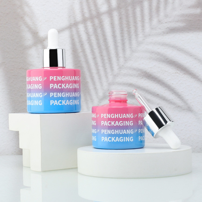Fancy Glass Oil Serum Flasjes Met Dropper Cap 30 ml 50 ml