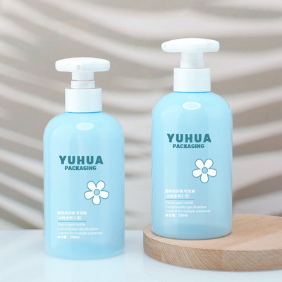 Goede prijs. 300 ml plastic lotionfles met pomp voor shampoo serum online
