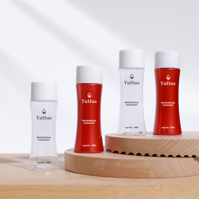 Goede prijs. OEM ODM Service Unieke vorm 30 ml Plastic lotion fles voor shampoo hand sanitizer online