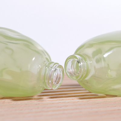 Avocado Green Clear 30 ml glazen vloeibare fundering flessen voor huidverzorging verpakking