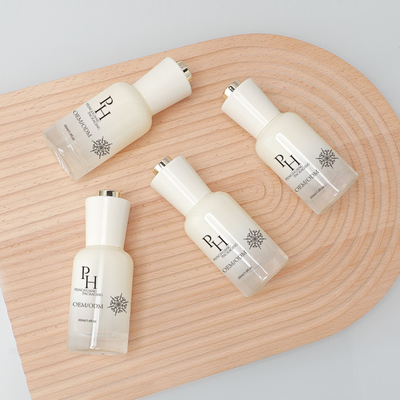 OEM ODM Haar Olie Serum Fles Met Glas Dropper 30ml 1oz Cosmetische Verpakking Container