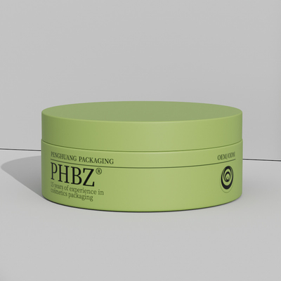 Custom Logo 100G glazen potten voor gezicht Creme Body Scrub Gezichtsmasker met deksel