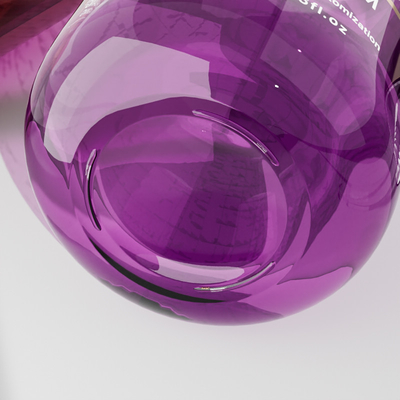 Gepersonaliseerd logo 30 ml lege ronde glazen druppelflessen voor serum olie