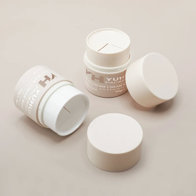 50 g PP plastic huidverzorgingscrème Plastic cosmetische verpakkingspotten met bevroren afdruk