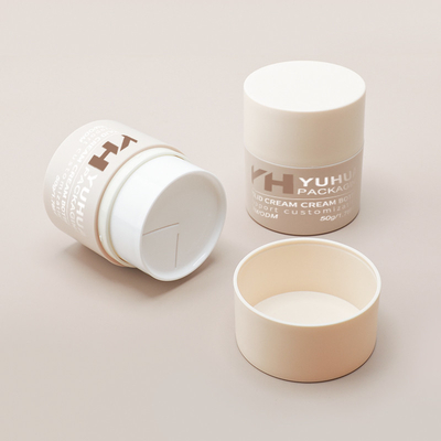 Milieuvriendelijk 50g Ronde roterende make-up Body Butter Container Creme Jar Met Deksel
