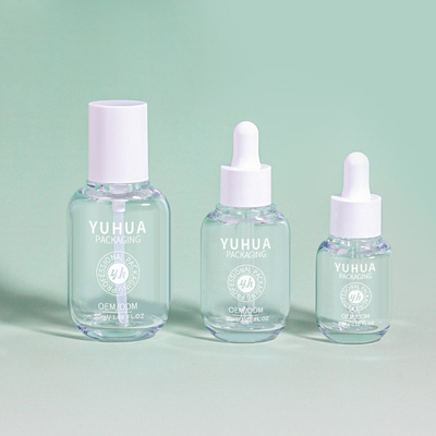 15 ml 30 ml 50 ml PETG Serum Dropper Fles Huidverzorging Cosmetische Verpakking Duidelijke Crème Lotion Fles