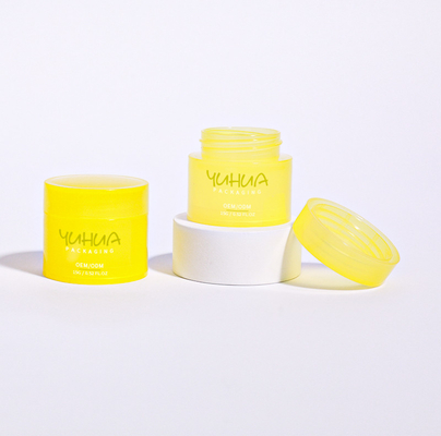 Leeg oogcrème potje 5g 10g 15g Plastic Lipbalm container met deksel