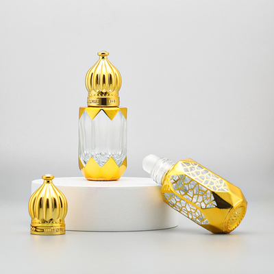 6 ml 8 ml 12 ml lege glazen rol op fles Luxe cosmetische verpakkingscontainer Parfum essentiële olie fles