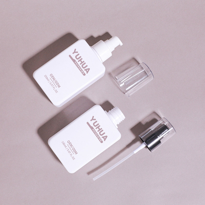 Groothandel Duidelijke Plastic Lotion Fles 150ml Flat Square Shampoo And Conditioner Fles