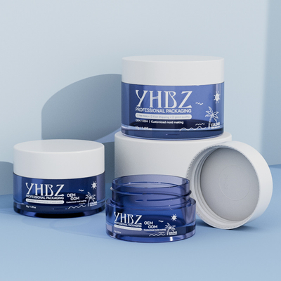 Groothandel Pet body butter jar Plastic cream jar voor huidverzorging