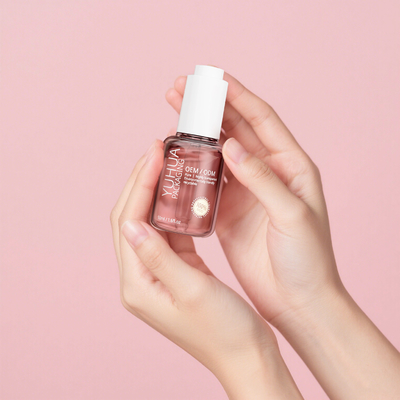 50 ml aanpasbare serumdruppelflessen ODM/OEM Duidelijke olie serum plastic fles