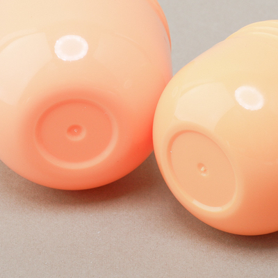 Op maat bedrukte plastic verpakking potten voor body butter en gezichtscrème