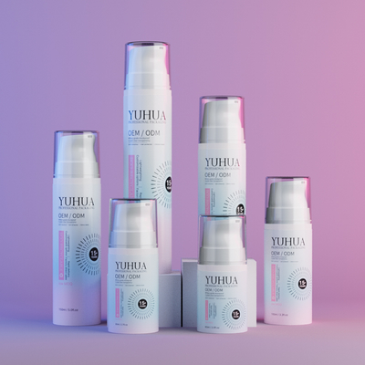 Ronde lotion shampoo fles Plastic schuim fles voor gezichtsreiniging