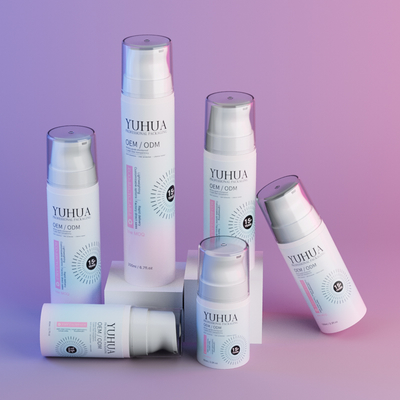 Ronde lotion shampoo fles Plastic schuim fles voor gezichtsreiniging