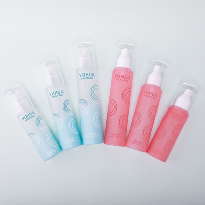 Logo als uw vereiste Plastic spray fles voor vochtinbrengende spray Duidelijke alcohol spray