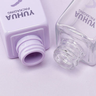 Custom logo Plastic vierkant dropper fles Essentie olie serum fles voor aangepaste logo huidverzorging