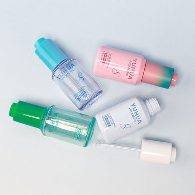 Ronde olie serumfles met logo volgens de eisen van de klant