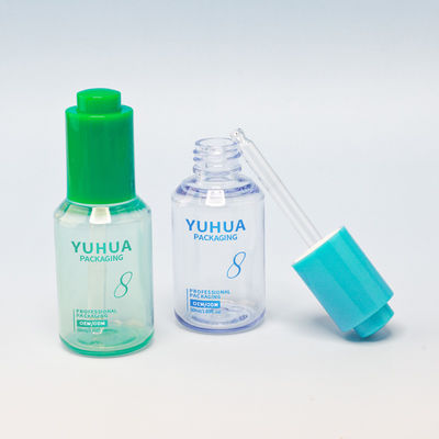 Ronde olie serumfles met logo volgens de eisen van de klant