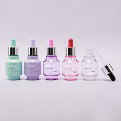 50 ml Serumdruppelflessen met aangepast zijde-scherm/warm stempelen/etiketteren Printtijd 15-20 dagen