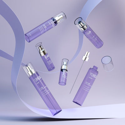 40ml-300ml Capacity Plastic Spray Bottle Clear Round