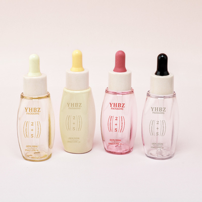 15-20 Days Lead Time for Customized Square Serum Dropper Bottles in PET Material