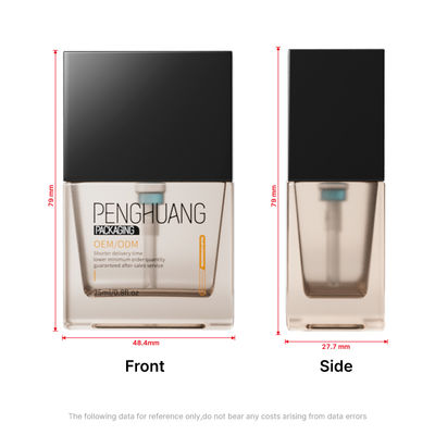 Op maat gemaakte huidverzorging Verpakking Helder en 25 ml capaciteit voor producten