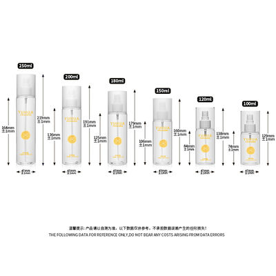 Custom PET Spray Bottle with Spraying Performance and ODM/OEM Acceptance