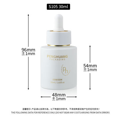 ODM/OEM-klant heeft een fles essence-olie-serum nodig voor een aangepaste service