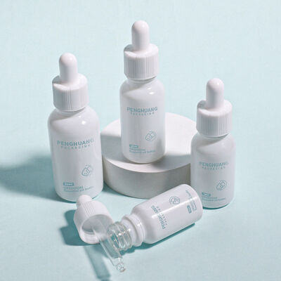 Logo Custom Ronde Serum Oliefles Duurzaam lekbestendig ontwerp Geschikt voor essentiële oliën Huidverzorging En Cosmetische verpakking